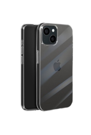 Cover in silicone per iPhone 15 protezione flessibile Mayaxess - trasparente