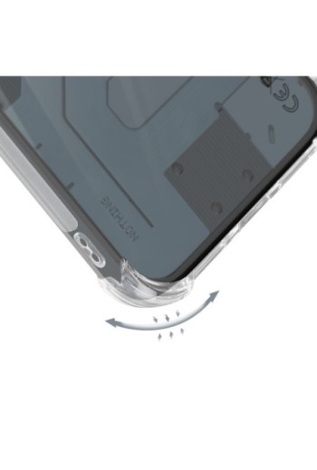 Cover anti-urto per Nothing Phone 2a trasparente flessibile