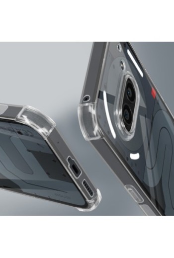 Cover anti-urto per Nothing Phone 2a trasparente flessibile