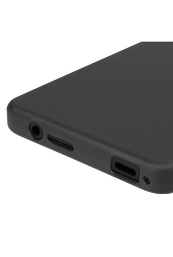 Cover flessibile per Asus Zenfone 11 Ultra silicone opaco - nera
