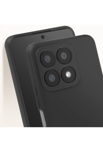 Cover flessibile per Honor X8a silicone opaco - nera
