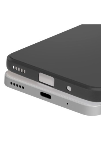 Cover flessibile per Honor X8a silicone opaco - nera
