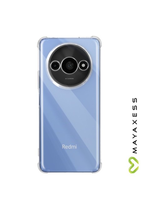 Cover antiurto per Xiaomi Redmi A3 angoli rinforzati Mayaxess - trasparente