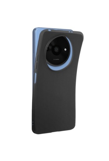 Cover in silicone per Xiaomi Redmi A3 Mayaxess protezione flessibile - nera