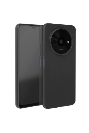 Cover in silicone per Xiaomi Redmi A3 Mayaxess protezione flessibile - nera
