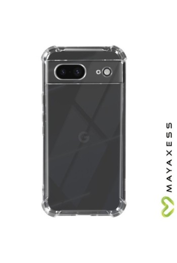 Cover antiurto per Google Pixel 8 angoli rinforzati Mayaxess - trasparente