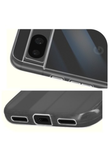 Cover in silicone per Google Pixel 8a protezione flessibile Mayaxess - trasparente