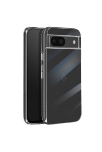 Cover in silicone per Google Pixel 8a protezione flessibile Mayaxess - trasparente