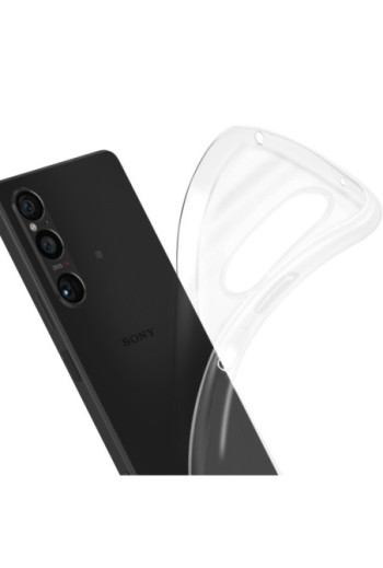 Cover trasparente per Sony Xperia 1 VII / 1VI silicone flessibile