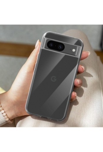 Cover per Google Pixel 8 + vetro temperato trasparente - protezione completa Mayaxess