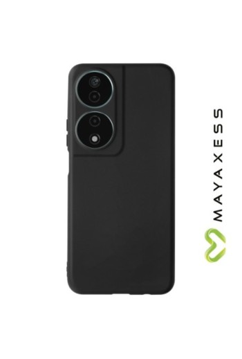 Cover in silicone per Honor 90 Smart Mayaxess protezione flessibile - nera