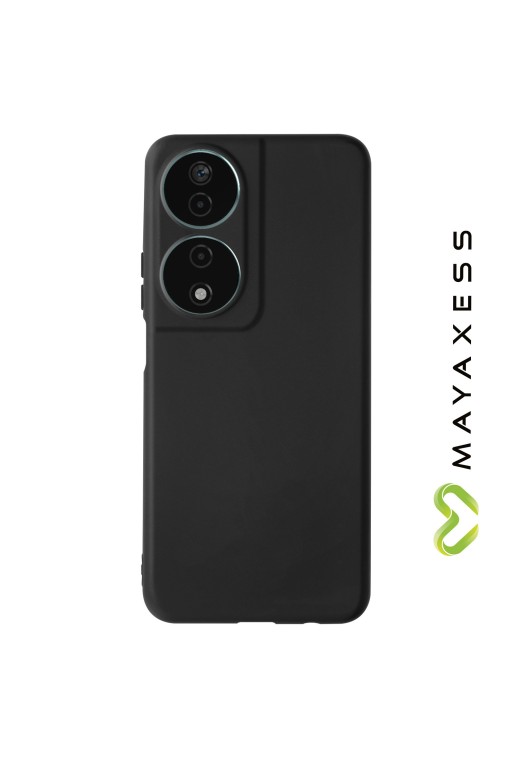 Cover in silicone per Honor 90 Smart Mayaxess protezione flessibile - nera