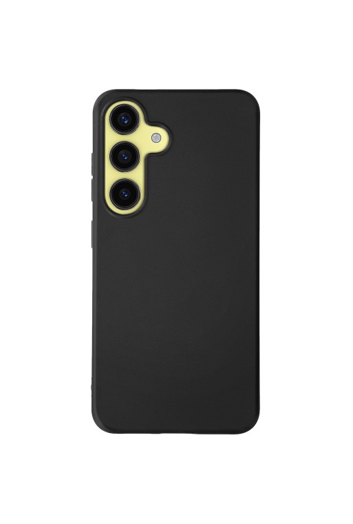 Cover in silicone per Samsung Galaxy A35 Mayaxess protezione flessibile - nera