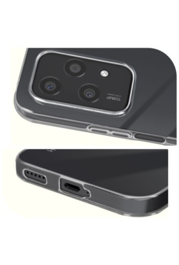 Cover in silicone per Honor 200 Lite protezione flessibile Mayaxess - trasparente