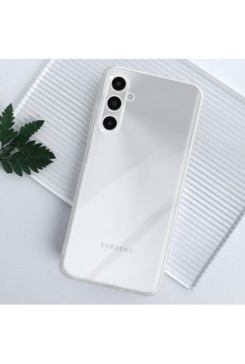 Cover in silicone per Samsung Galaxy A05s flessibile – trasparente
