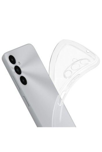 Cover in silicone per Samsung Galaxy A05s flessibile – trasparente