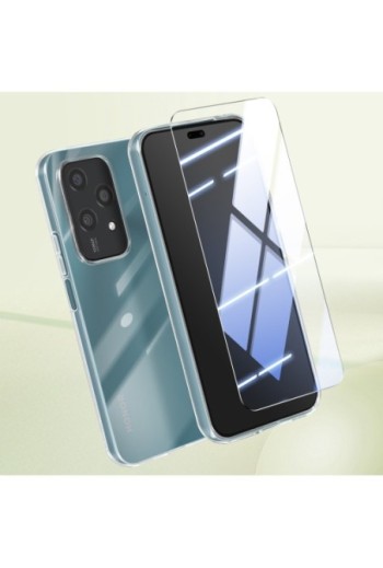 Cover per Honor 200 Lite + vetro temperato trasparente - protezione completa Mayaxess