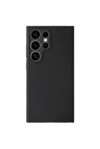Cover flessibile per Samsung Galaxy S24 Ultra silicone opaco - nera