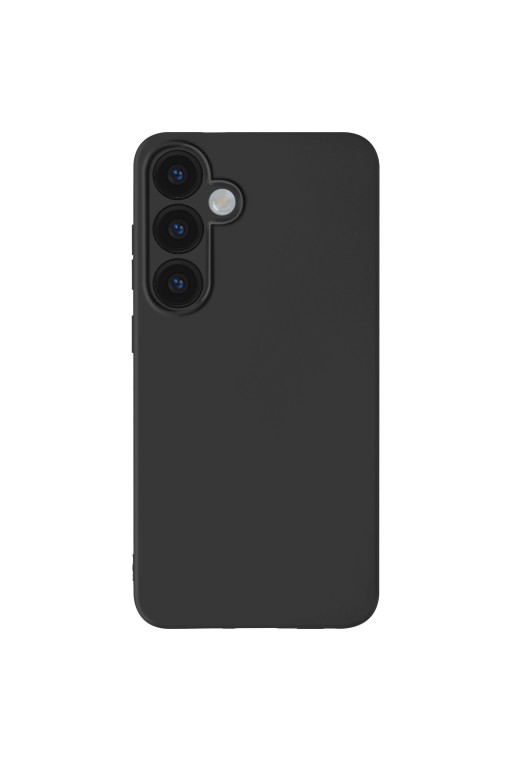 Cover flessibile per Samsung Galaxy S24 silicone opaco - nera