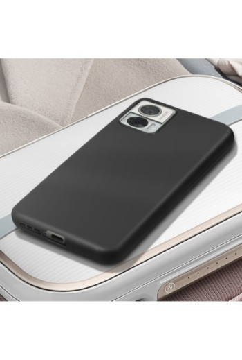 Cover flessibile per Motorola Edge 30 Neo silicone opaco - nera