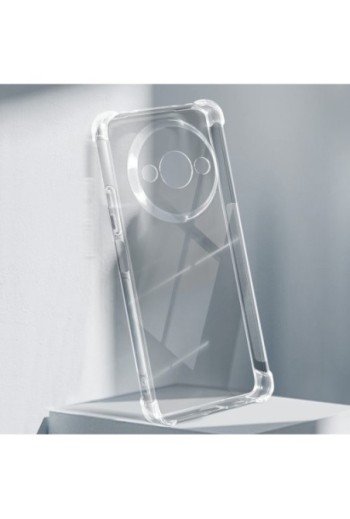 Cover bumper per Xiaomi Redmi A3 silicone sottile - trasparente