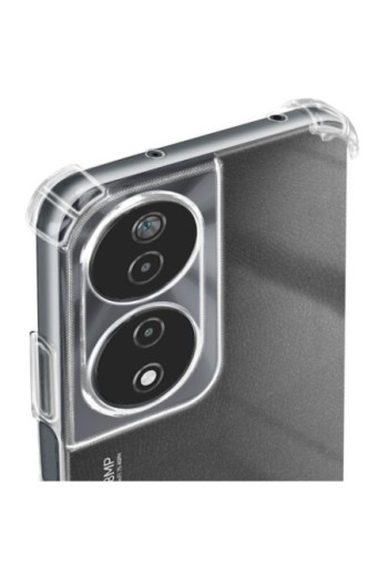 Cover bumper per Honor 90 Smart silicone sottile - trasparente