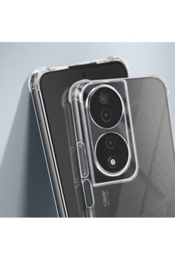 Cover bumper per Honor 90 Smart silicone sottile - trasparente