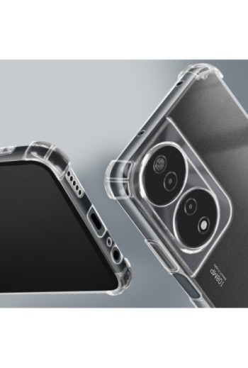 Cover bumper per Honor 90 Smart silicone sottile - trasparente