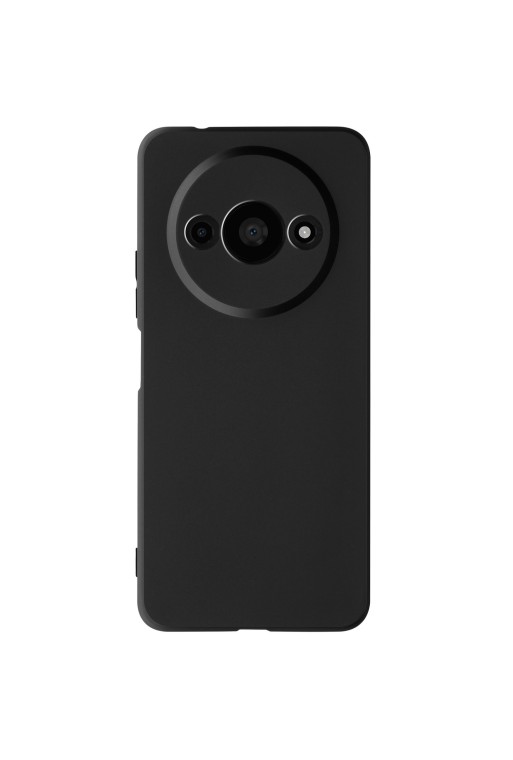 Cover silicone nero opaco fotocamera protetta per Xiaomi Redmi A3
