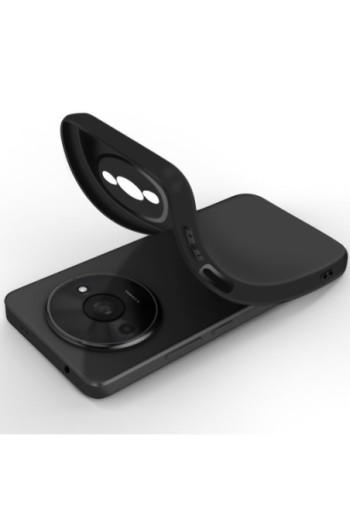 Cover silicone nero opaco fotocamera protetta per Xiaomi Redmi A3