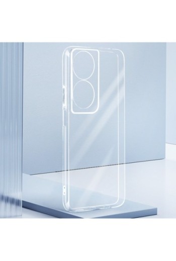 Cover silicone per Honor 90 Smart - trasparente fotocamera protetta