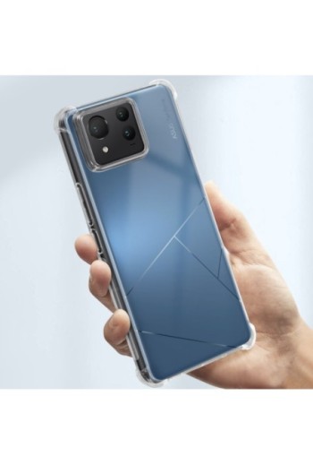 Cover bumper per Asus Zenfone 11 Ultra 5G silicone sottile - trasparente