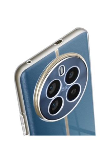 Cover silicone trasparente fotocamera protetta per Realme 12 Pro 5G e 12 Pro Plus 5G