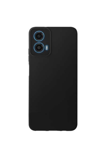 Cover flessibile per Motorola Moto G34 5G silicone opaco - nero
