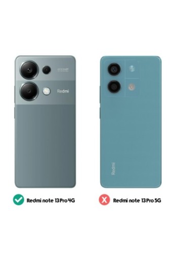 Cover soft-touch per Xiaomi Redmi Note 13 Pro 4G serie Fast Cover - nera