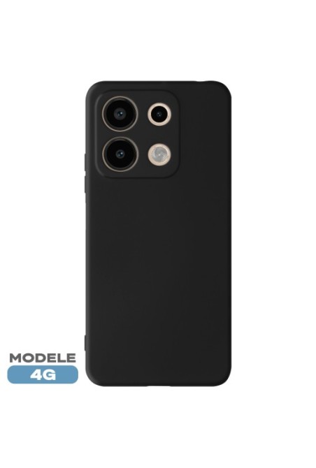 Cover soft-touch per Xiaomi Redmi Note 13 4G serie Fast Cover - nera