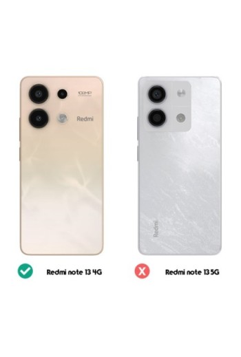 Cover soft-touch per Xiaomi Redmi Note 13 4G serie Fast Cover - nera