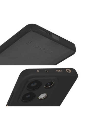 Cover soft-touch per Xiaomi Redmi Note 13 4G serie Fast Cover - nera