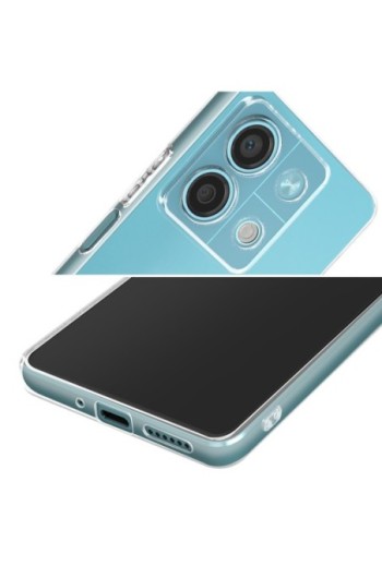 Cover trasparente per Xiaomi Redmi Note 13 5G silicone flessibile