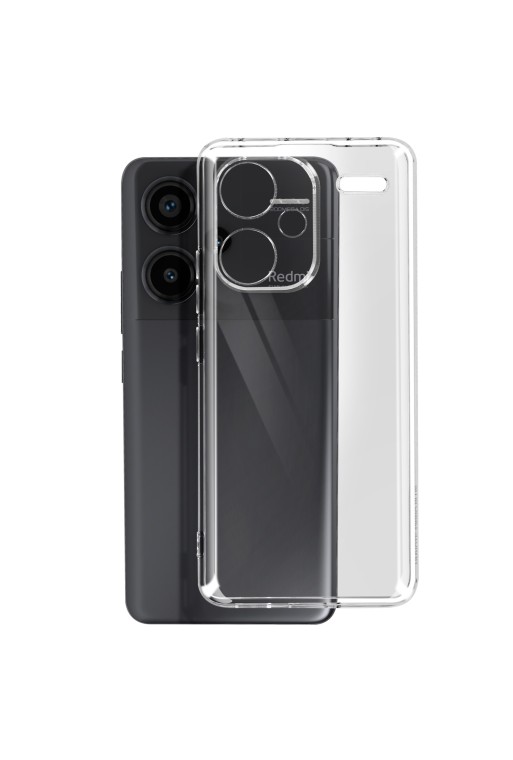 Cover trasparente per Xiaomi Redmi Note 13 Pro Plus silicone flessibile