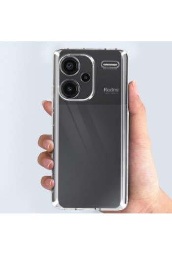 Cover trasparente per Xiaomi Redmi Note 13 Pro Plus silicone flessibile
