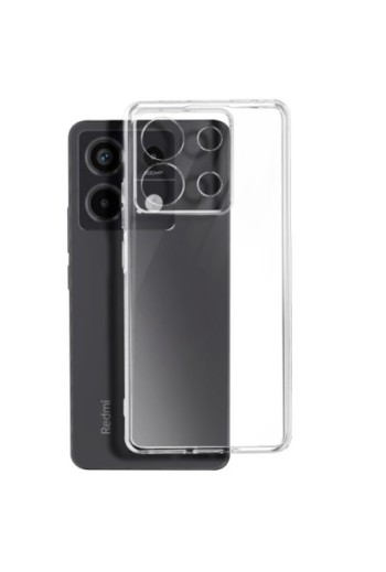 Cover trasparente per Xiaomi Redmi Note 13 Pro 5G silicone flessibile