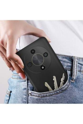 Cover soft-touch per Honor Magic 6 Lite 5G serie Fast Cover - nera