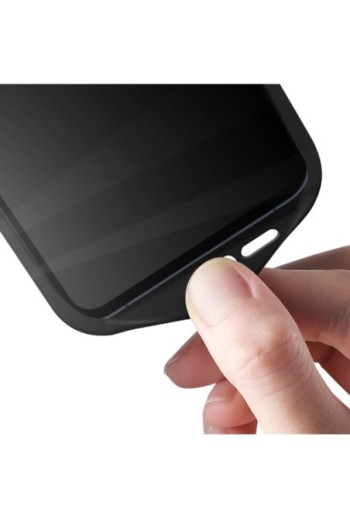 Cover soft-touch per Honor Magic 6 Lite 5G serie Fast Cover - nera