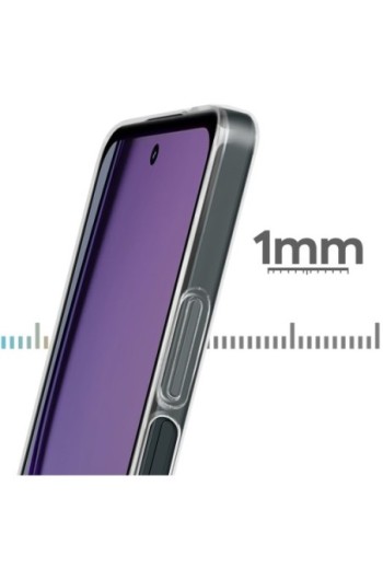 Cover per Realme C67 in silicone sottile 1 mm - trasparente