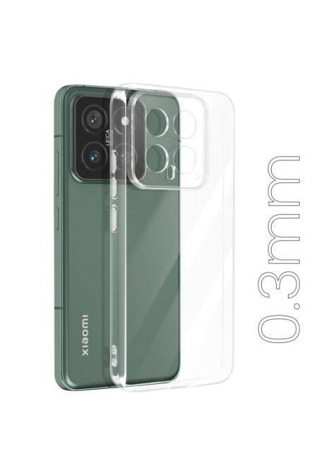 Cover extra-sottile 0 3 mm per Xiaomi 14 - silicone trasparente