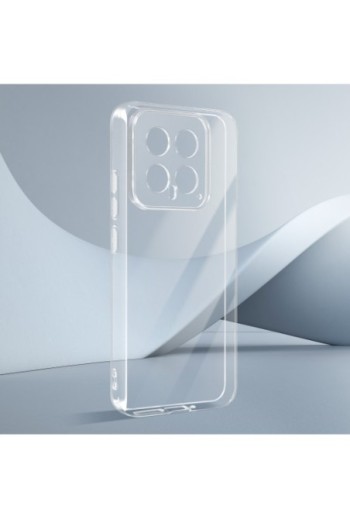 Cover extra-sottile 0 3 mm per Xiaomi 14 - silicone trasparente