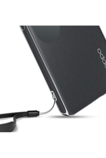 Cover per Oppo A58 4G - silicone trasparente fotocamera protetta