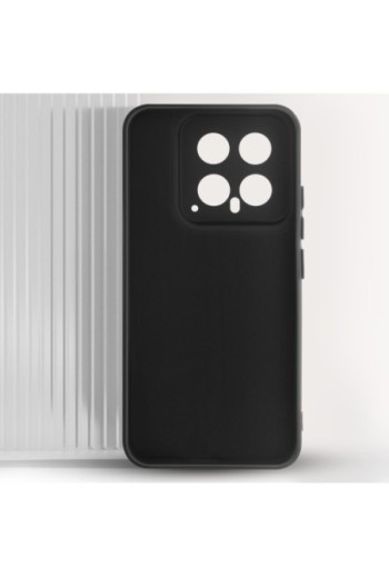Cover soft-touch per Xiaomi 14 serie Fast Cover - nera