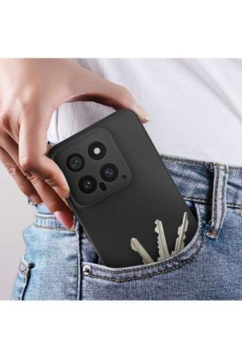 Cover soft-touch per Xiaomi 14 serie Fast Cover - nera
